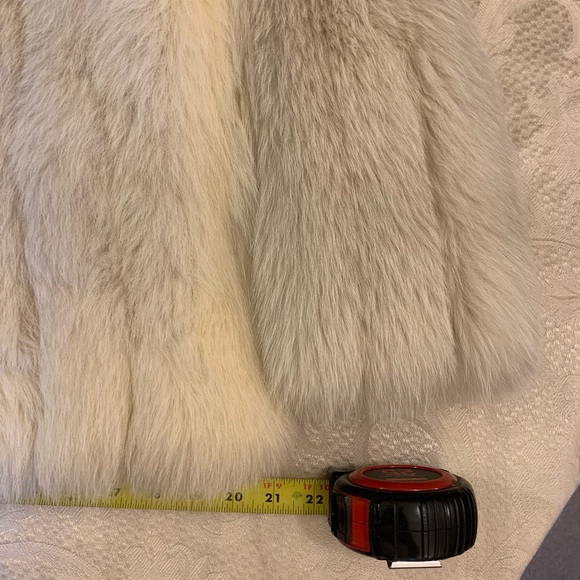 Blue Fox Fur Coat - Picture 4 of 9